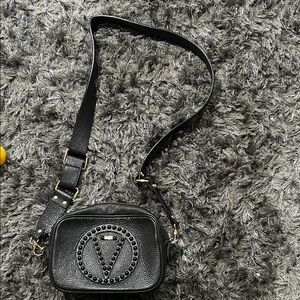 Valentino By Mario Valentino Black Crossbody Bag